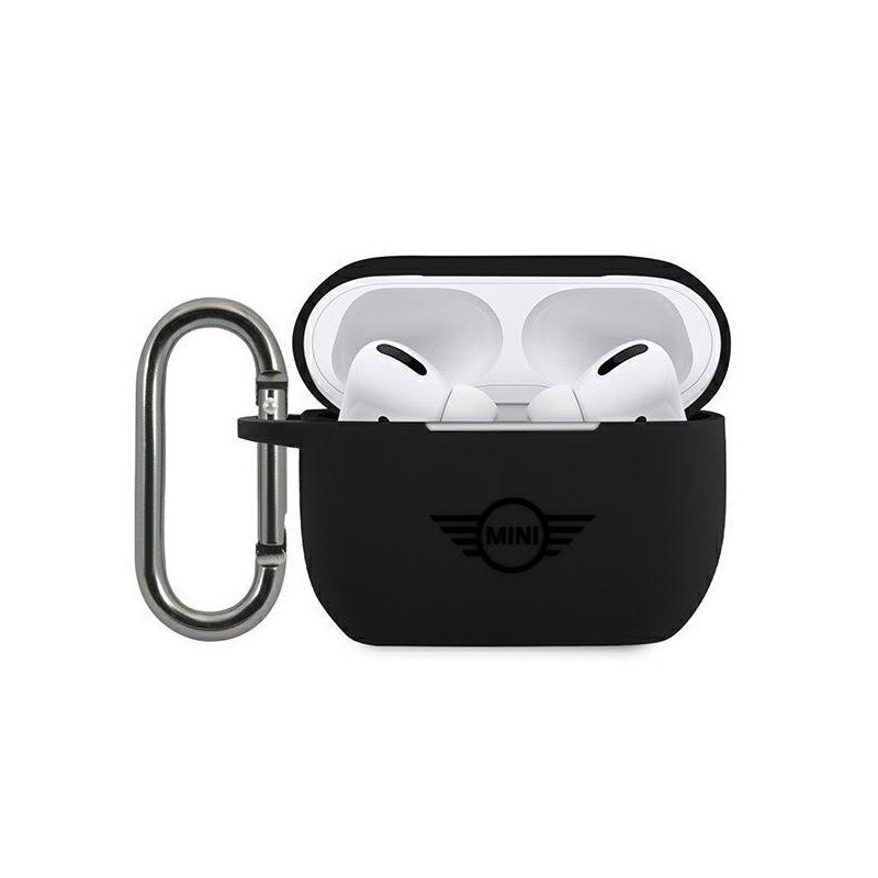 Mini Morris Silicone Collection dėklas, skirtas AirPods Pro – juodas