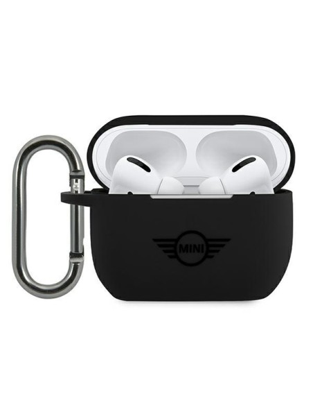 Mini Morris Silicone Collection dėklas, skirtas AirPods Pro – juodas Mini Morris Silicone Collection dėklas, skirtas AirPods Pro – juodas