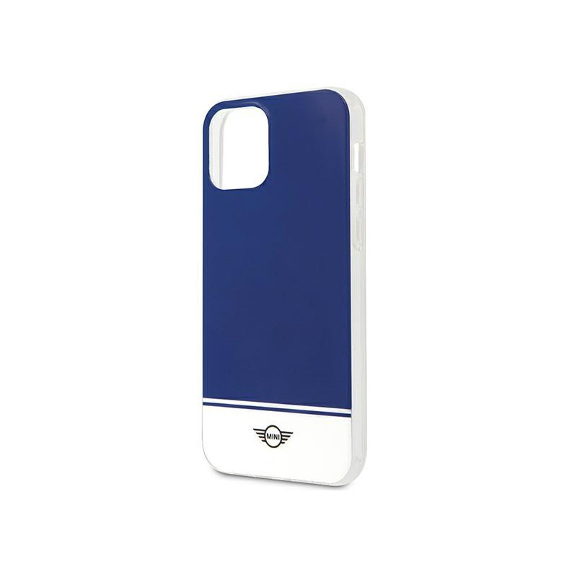 Mini Morris Stripe Collection iPhone 12 Pro Max dėklas – tamsiai mėlynas
