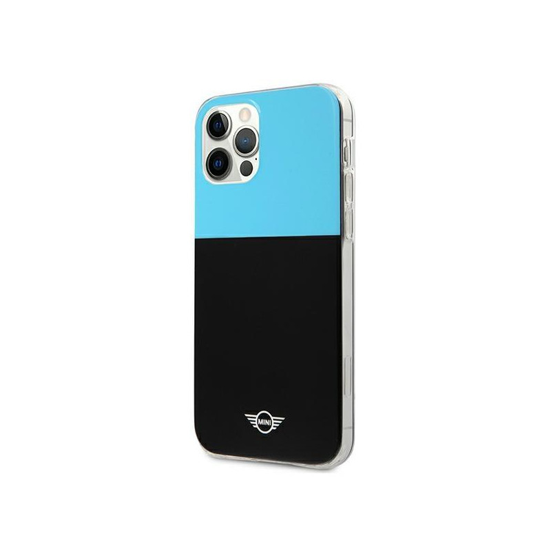 Mini Morris Color Block dėklas, skirtas iPhone 12 Pro Max - mėlynas