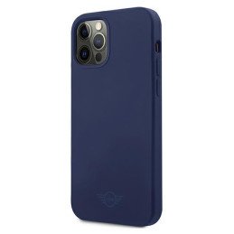 Mini Morris Silicone Tone On Tone dėklas, skirtas iPhone 12 Pro Max – tamsiai mėlynas