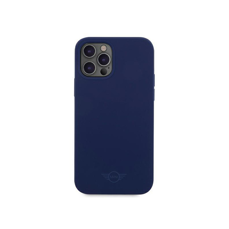 Mini Morris Silicone Tone On Tone dėklas, skirtas iPhone 12 Pro Max – tamsiai mėlynas