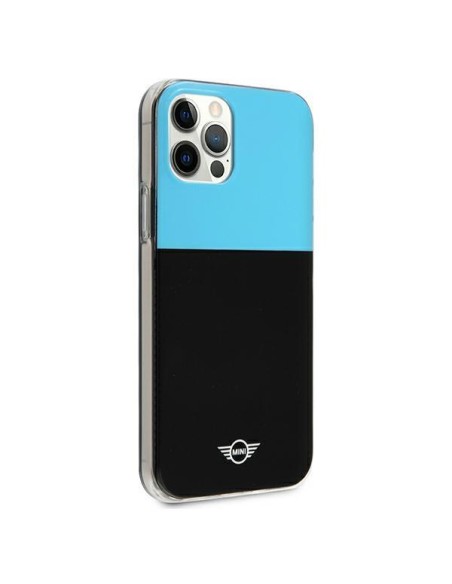 Mini Morris Color Block dėklas, skirtas iPhone 12 / iPhone 12 Pro - mėlynas Mini Morris Color Block dėklas, skirtas iPhone 12 / iPhone 12 Pro - mėlynas