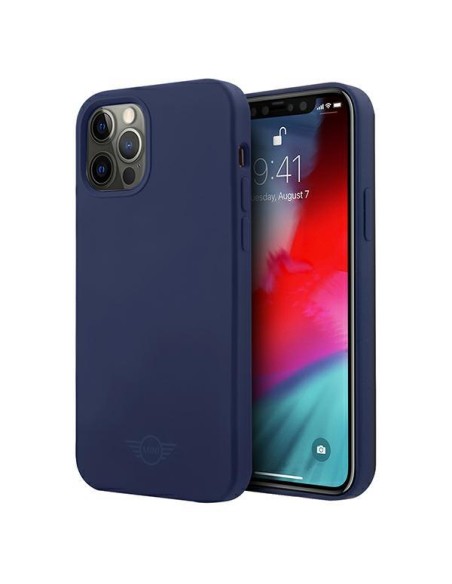 Mini Morris Silicone Tone On Tone dėklas, skirtas iPhone 12 / iPhone 12 Pro – tamsiai mėlynas Mini Morris Silicone Tone On Tone dėklas, skirtas iPhone 12 / iPhone 12 Pro – tamsiai mėlynas