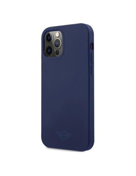 Mini Morris Silicone Tone On Tone dėklas, skirtas iPhone 12 / iPhone 12 Pro – tamsiai mėlynas Mini Morris Silicone Tone On Tone dėklas, skirtas iPhone 12 / iPhone 12 Pro – tamsiai mėlynas