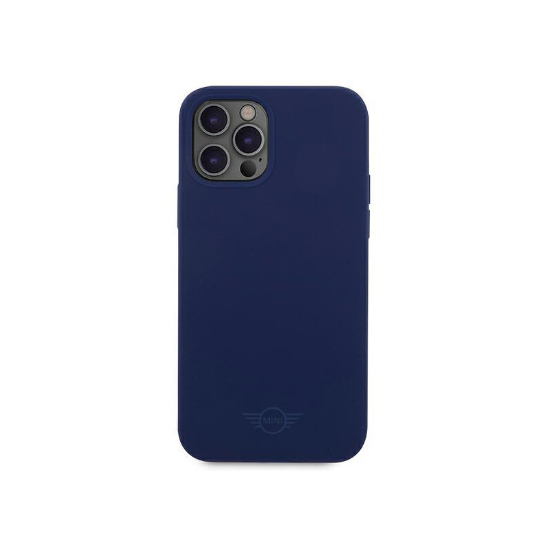 Mini Morris Silicone Tone On Tone dėklas, skirtas iPhone 12 / iPhone 12 Pro – tamsiai mėlynas