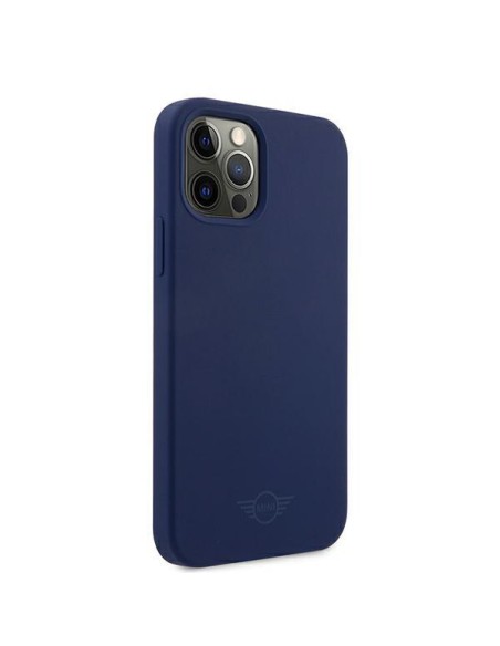 Mini Morris Silicone Tone On Tone dėklas, skirtas iPhone 12 / iPhone 12 Pro – tamsiai mėlynas Mini Morris Silicone Tone On Tone dėklas, skirtas iPhone 12 / iPhone 12 Pro – tamsiai mėlynas