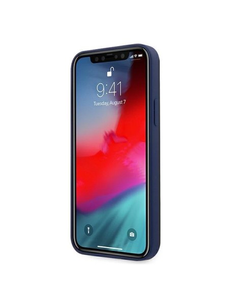 Mini Morris Silicone Tone On Tone dėklas, skirtas iPhone 12 / iPhone 12 Pro – tamsiai mėlynas Mini Morris Silicone Tone On Tone dėklas, skirtas iPhone 12 / iPhone 12 Pro – tamsiai mėlynas
