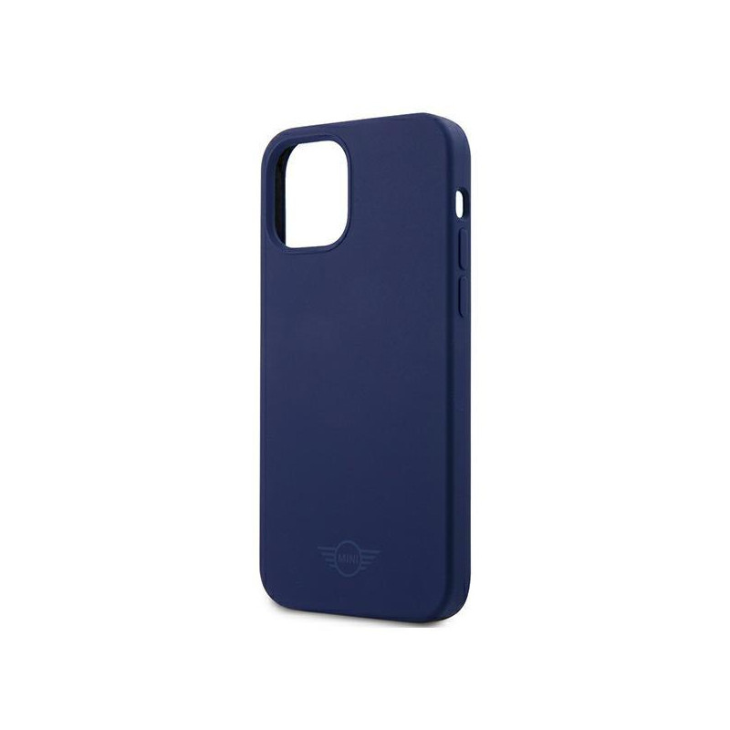 Mini Morris Silicone Tone On Tone dėklas, skirtas iPhone 12 / iPhone 12 Pro – tamsiai mėlynas