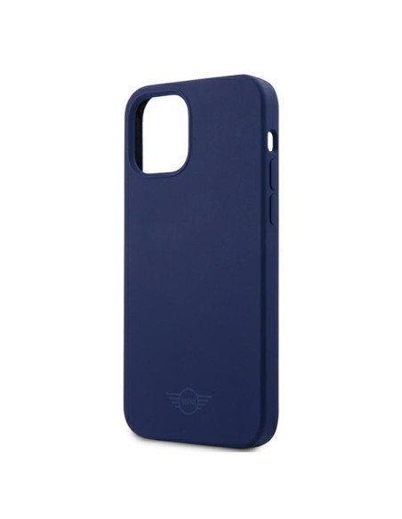 Mini Morris Silicone Tone On Tone dėklas, skirtas iPhone 12 / iPhone 12 Pro – tamsiai mėlynas Mini Morris Silicone Tone On Tone dėklas, skirtas iPhone 12 / iPhone 12 Pro – tamsiai mėlynas