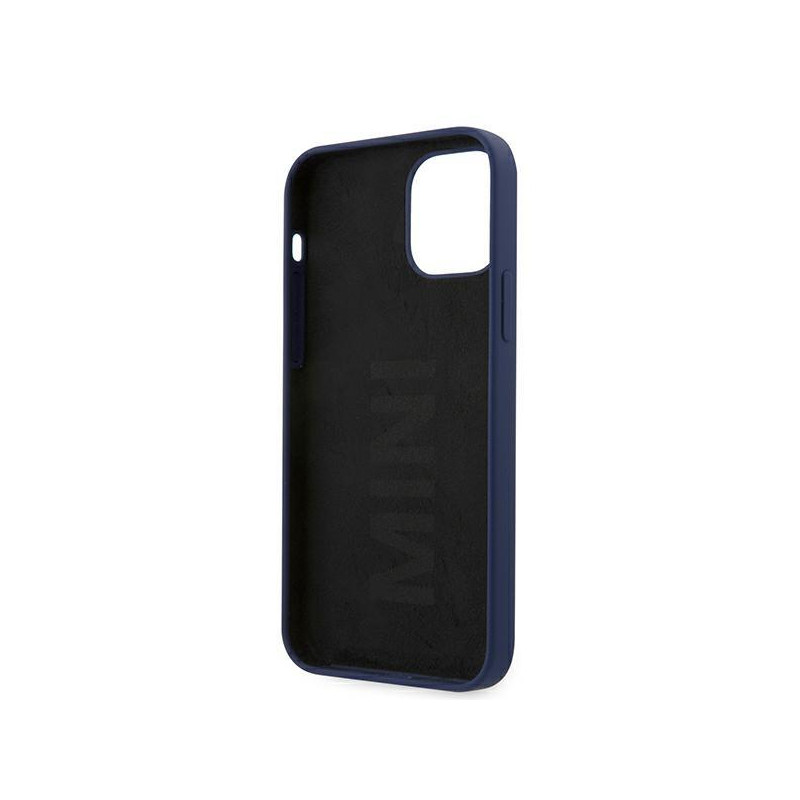 Mini Morris Silicone Tone On Tone dėklas, skirtas iPhone 12 / iPhone 12 Pro – tamsiai mėlynas