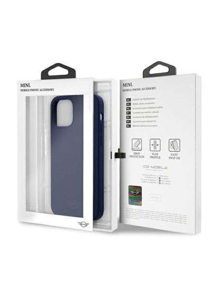 Mini Morris Silicone Tone On Tone dėklas, skirtas iPhone 12 / iPhone 12 Pro – tamsiai mėlynas Mini Morris Silicone Tone On Tone dėklas, skirtas iPhone 12 / iPhone 12 Pro – tamsiai mėlynas