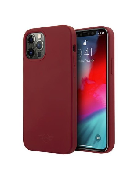 Mini Morris Silicone Tone On Tone dėklas, skirtas iPhone 12 / iPhone 12 Pro – raudonas Mini Morris Silicone Tone On Tone dėklas, skirtas iPhone 12 / iPhone 12 Pro – raudonas