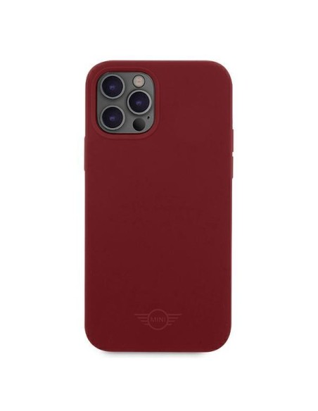 Mini Morris Silicone Tone On Tone dėklas, skirtas iPhone 12 / iPhone 12 Pro – raudonas Mini Morris Silicone Tone On Tone dėklas, skirtas iPhone 12 / iPhone 12 Pro – raudonas