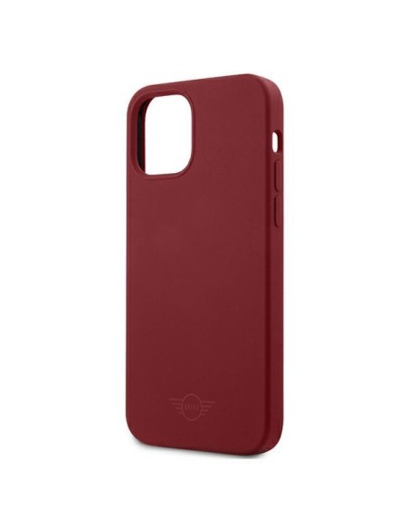 Mini Morris Silicone Tone On Tone dėklas, skirtas iPhone 12 / iPhone 12 Pro – raudonas Mini Morris Silicone Tone On Tone dėklas, skirtas iPhone 12 / iPhone 12 Pro – raudonas