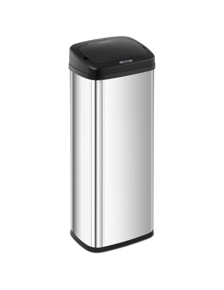 Automatinė bekontaktė šiukšlių dėžė su judesio jutikliu 30 cm 50 l SILVER Automatinė bekontaktė šiukšlių dėžė su judesio jutikliu 30 cm 50 l SILVER
