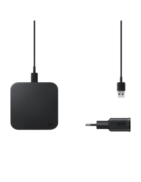 Samsung Duo Pad indukcinis įkroviklis su EP-P1300TBEGEU Qi 9W sieniniu įkrovikliu - juodas Samsung Duo Pad indukcinis įkroviklis su EP-P1300TBEGEU Qi 9W sieniniu įkrovikliu - juodas