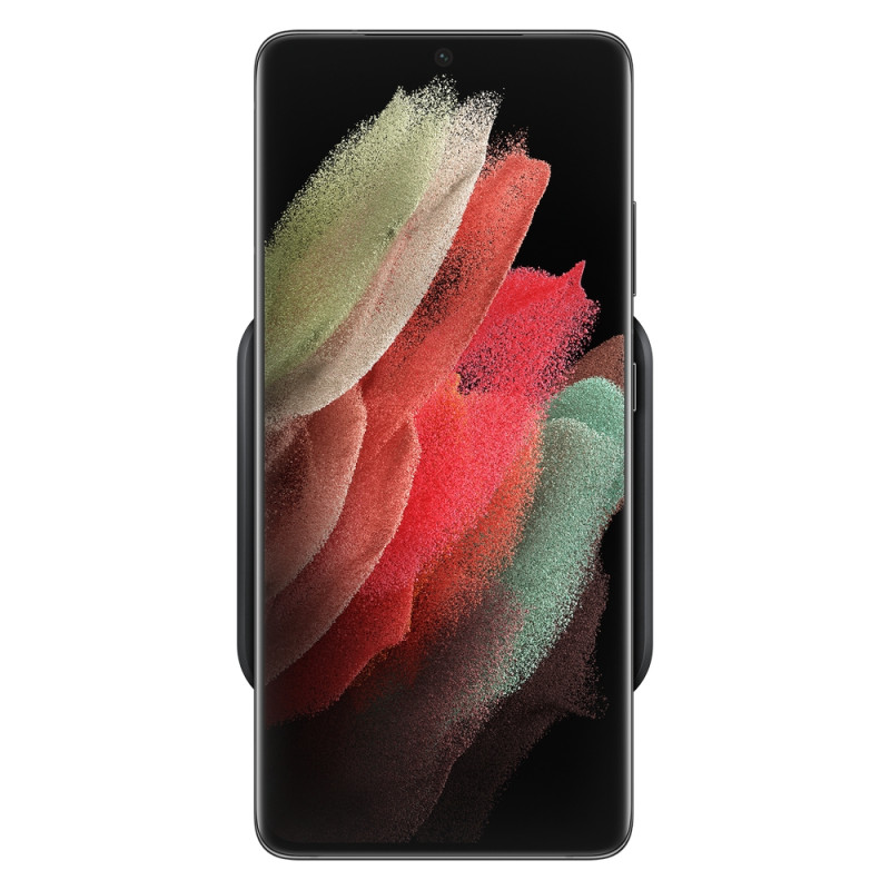 Samsung Duo Pad indukcinis įkroviklis su EP-P1300TBEGEU Qi 9W sieniniu įkrovikliu - juodas