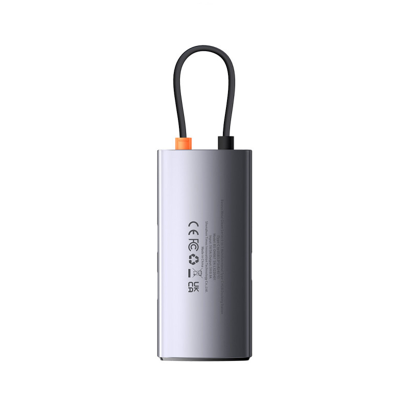 Metal Gleam serijos HUB 4in1 USB-C 3xUSB 3.2 RJ45 prijungimo stotelė