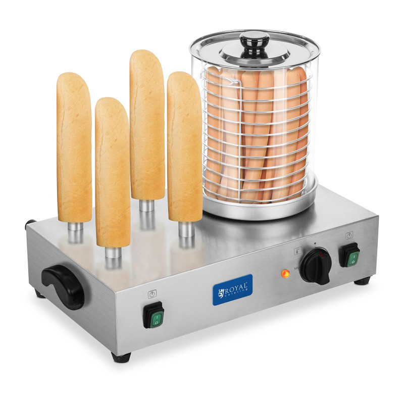 Vandens šildytuvas dešrelėms ir bandelėms HOT DOG 2 x 300W