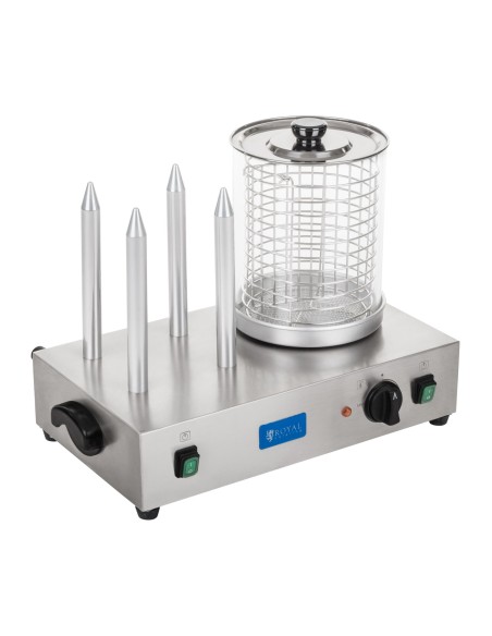 Vandens šildytuvas dešrelėms ir bandelėms HOT DOG 2 x 300W Vandens šildytuvas dešrelėms ir bandelėms HOT DOG 2 x 300W