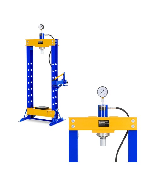 Dirbtuvių hidraulinis presas 30T 666 bar MSW WP-30T Dirbtuvių hidraulinis presas 30T 666 bar MSW WP-30T