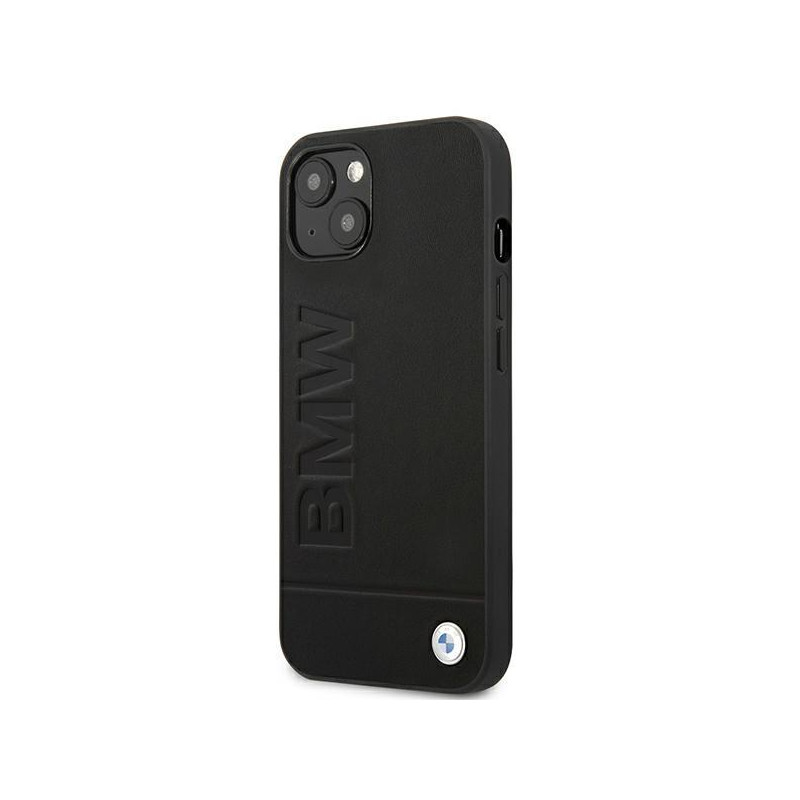 BMW Signature Logo Imprint dėklas iPhone 13 - juodas