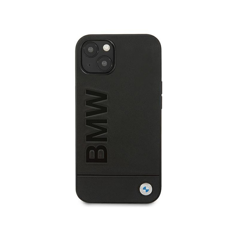 BMW Signature Logo Imprint dėklas iPhone 13 - juodas