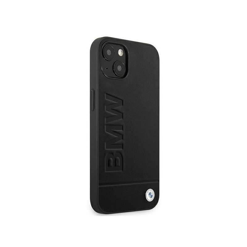 BMW Signature Logo Imprint dėklas iPhone 13 - juodas