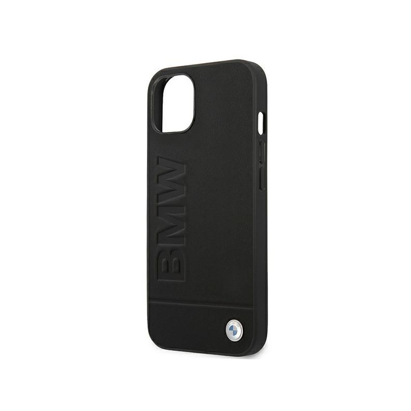 BMW Signature Logo Imprint dėklas iPhone 13 - juodas