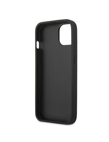 BMW Signature Logo Imprint dėklas iPhone 13 - juodas BMW Signature Logo Imprint dėklas iPhone 13 - juodas