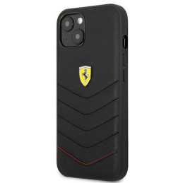 Ferrari Off Track dygsniuotas dėklas iPhone 13 mini - juodas