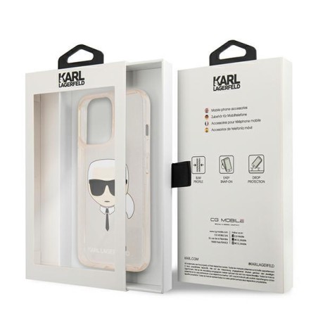 Karl Lagerfeld Glitter Karl& 39 s Head dėklas, skirtas iPhone 13 Pro / iPhone 13 - auksinis Karl Lagerfeld Glitter Karl& 39 s Head dėklas, skirtas iPhone 13 Pro / iPhone 13 - auksinis