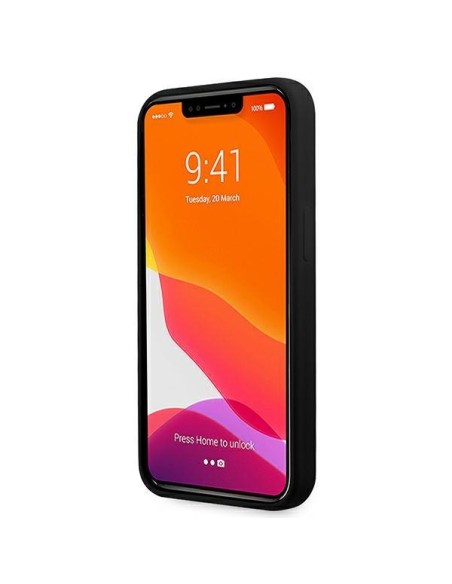 Karl Lagerfeld Silikoninis Karl&Choupette dėklas skirtas iPhone 13 Pro / iPhone 13 - juodas Karl Lagerfeld Silikoninis Karl&Choupette dėklas skirtas iPhone 13 Pro / iPhone 13 - juodas