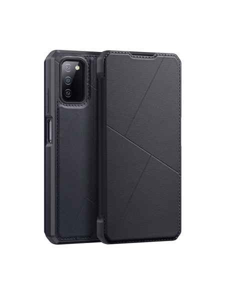 DUX DUCIS Skin X dėklo dėklo dangtelis su atvartu, skirtas Samsung Galaxy A03s juodas DUX DUCIS Skin X dėklo dėklo dangtelis su atvartu, skirtas Samsung Galaxy A03s juodas