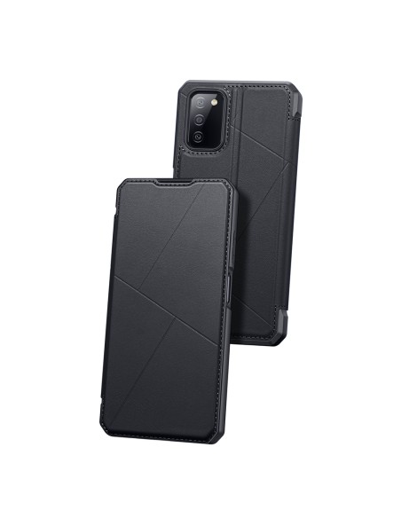 DUX DUCIS Skin X dėklo dėklo dangtelis su atvartu, skirtas Samsung Galaxy A03s juodas DUX DUCIS Skin X dėklo dėklo dangtelis su atvartu, skirtas Samsung Galaxy A03s juodas