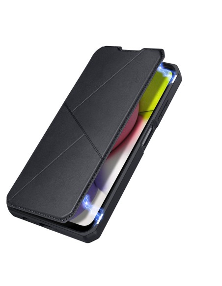 DUX DUCIS Skin X dėklo dėklo dangtelis su atvartu, skirtas Samsung Galaxy A03s juodas DUX DUCIS Skin X dėklo dėklo dangtelis su atvartu, skirtas Samsung Galaxy A03s juodas