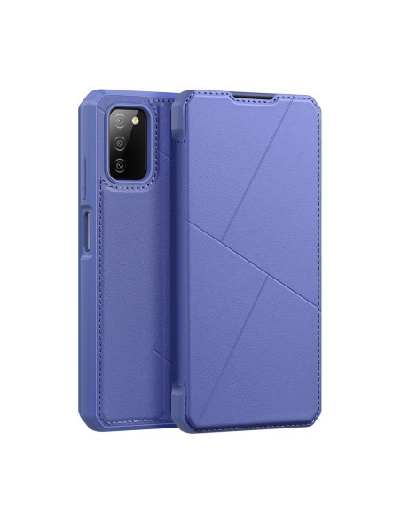 DUX DUCIS Skin X dėklo dėklo dangtelis su atvartu, skirtas Samsung Galaxy A03s mėlynas DUX DUCIS Skin X dėklo dėklo dangtelis su atvartu, skirtas Samsung Galaxy A03s mėlynas