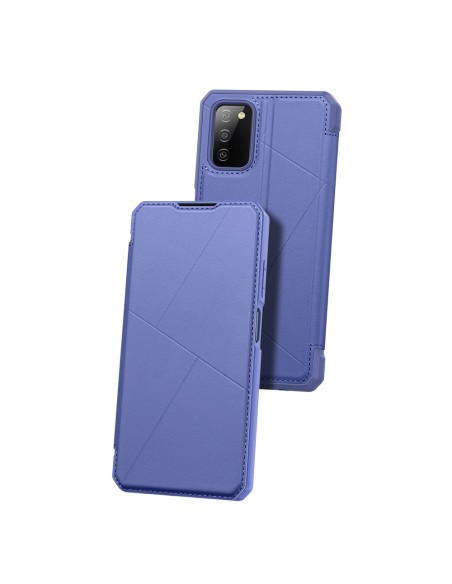 DUX DUCIS Skin X dėklo dėklo dangtelis su atvartu, skirtas Samsung Galaxy A03s mėlynas DUX DUCIS Skin X dėklo dėklo dangtelis su atvartu, skirtas Samsung Galaxy A03s mėlynas