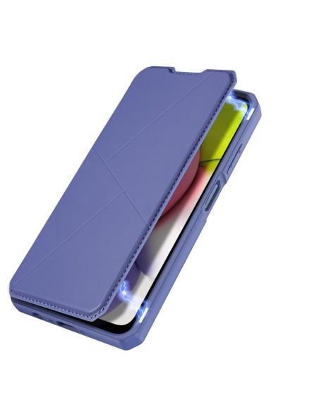 DUX DUCIS Skin X dėklo dėklo dangtelis su atvartu, skirtas Samsung Galaxy A03s mėlynas DUX DUCIS Skin X dėklo dėklo dangtelis su atvartu, skirtas Samsung Galaxy A03s mėlynas