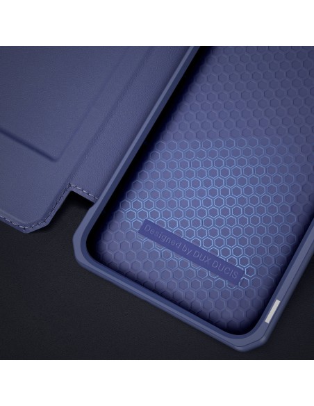 DUX DUCIS Skin X dėklo dėklo dangtelis su atvartu, skirtas Samsung Galaxy A03s mėlynas DUX DUCIS Skin X dėklo dėklo dangtelis su atvartu, skirtas Samsung Galaxy A03s mėlynas