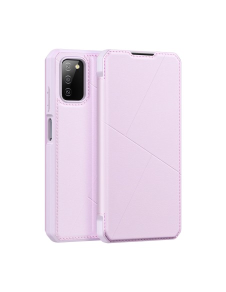 DUX DUCIS Skin X dėklo dėklo dangtelis su atvartu, skirtas Samsung Galaxy A03s rožinės spalvos DUX DUCIS Skin X dėklo dėklo dangtelis su atvartu, skirtas Samsung Galaxy A03s rožinės spalvos