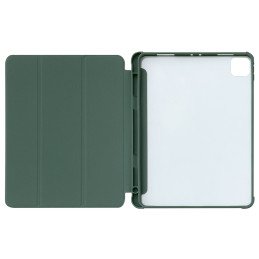 Stovo planšetinio kompiuterio dėklas Smart Cover iPad mini 2021 su stovo funkcija žalia