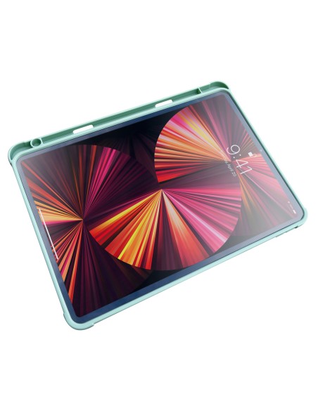 Stand Tablet Case Smart Cover iPad mini 2021 su stovo funkcija mėlyna