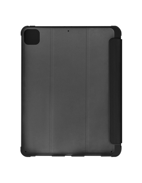 Stovo planšetinio kompiuterio dėklas Smart Cover skirtas iPad mini 2021 su stovo funkcija juodas Stovo planšetinio kompiuterio dėklas Smart Cover skirtas iPad mini 2021 su stovo funkcija juodas