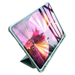 Stovo planšetinio kompiuterio dėklas Smart Cover skirtas iPad mini 2021 su stovo funkcija juodas