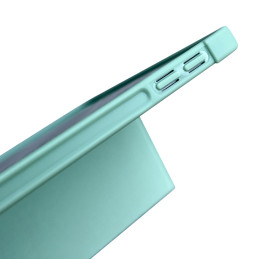 Stovo planšetinio kompiuterio dėklas Smart Cover skirtas iPad mini 2021 su stovo funkcija juodas