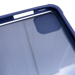 Stovo planšetinio kompiuterio dėklas Smart Cover skirtas iPad mini 2021 su stovo funkcija juodas