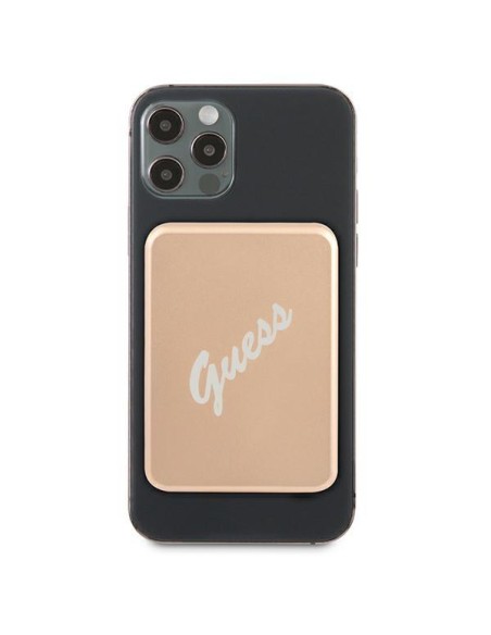 Guess 3000mAh 5W indukcinis maitinimo blokas su MagSafe – auksinis Guess 3000mAh 5W indukcinis maitinimo blokas su MagSafe – auksinis