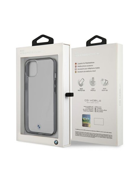 BMW Signature Collection dėklas iPhone 13 mini - skaidrus BMW Signature Collection dėklas iPhone 13 mini - skaidrus